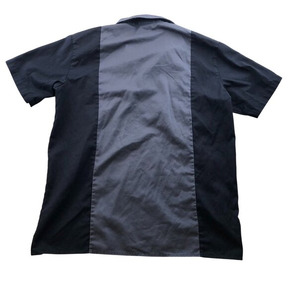 Vintage Dickies Mens Work Shirt XL Lot of Two Short Sleeve Button Up Workwear - Picture 5 of 16